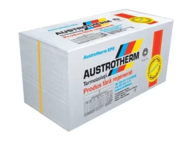 Polistiren expandat EPS A100x2cm, 20x1000x500mm, 0.5 mp/placa, 12 mp/pachet Austrotherm