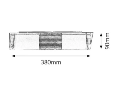 Aplica Periodic 2x40W E14 IP20 5808