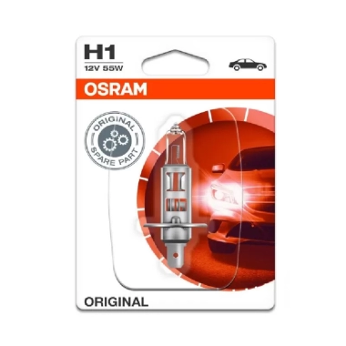 Bec 12V 55W H1 P14.5S standard BL1, Osram