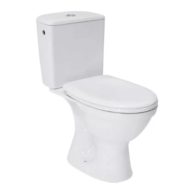 Set WC Cersanit Roma stativ, evacuare verticala, rezervor 3/6l, capac polipropilena, R020 R02-020