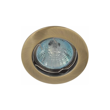 Spot Klausen HL 6023 Fix 1XGU5,3 5W KL 1156, interior, culoare bronz satinat, abajur bronz satinat