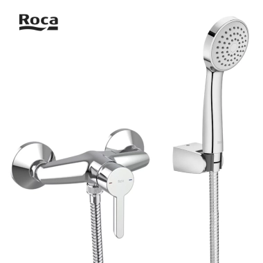 Baterie dus Roca Saona cu accesorii dus