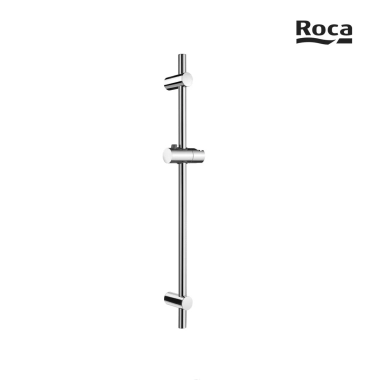 Bara dus Roca Stella, 70 cm, cu suport culisant pentru para de dus