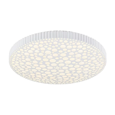 Plafoniera LED Klausen PLUTO 40W, 2400 LM, 4000 K, culoare alb, abajur alb