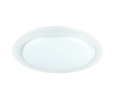 Plafoniera LED Klausen SATURNUS 30W, 2400/4200/2400 LM, 3000/4000/6000 K, culoare alb, abajur alb