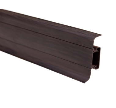 Plinta PVC cu canal 8699 Wenge Des 2500x52x22.5mm