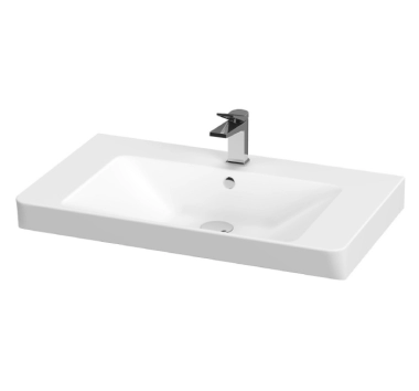 Lavoar Cersanit Mille 100x48cm, pentru mobilier, incastrat, K11-2324