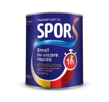 Email ultralucios SPOR pe baza de solvent 0.75 L maro