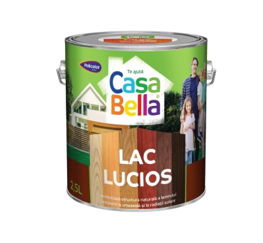 Lac CasaBella 2 in 1 lucios mahon inchis 2.5L