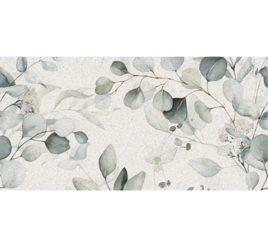 Medalion Ethera Leaves Grey 60x60x2 3204, Kai Ceramics