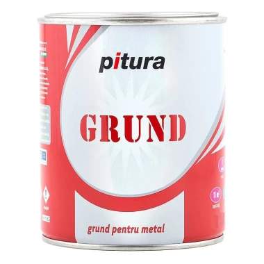 Grund metal Pitura gri deschis 0.75l Kober