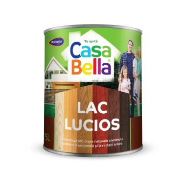 Lac CasaBella 2 in 1 lucios stejar 0.75L