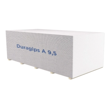 Placa gips carton Saint Gobain Duragips interior tip A  9.5 x 1200 x 2600 mm, 3.12 mp/placa