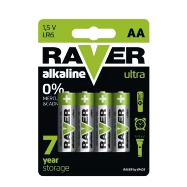 Set 4 baterii ultra alc AA R6, B7921