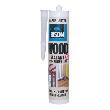 Silicon mastic lemn artar 300ml, 420018 Bison