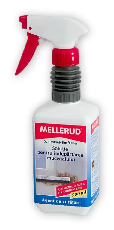 Solutie pentru indepartarea mucegaiului Mellerud 0.5l, 760030