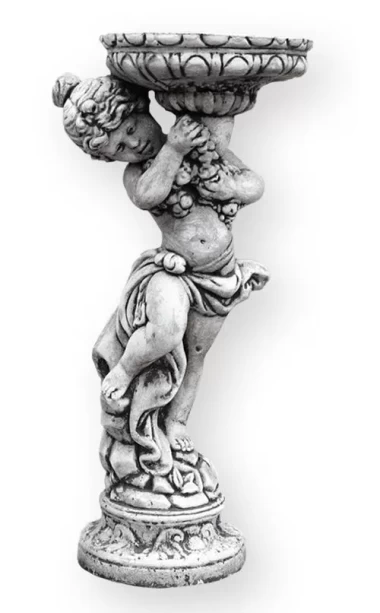 Statueta ceramica Putto Boca, H 63 V DX V95