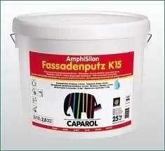 Tencuiala siliconica Fassadenputz K15 alba 25kg Caparol