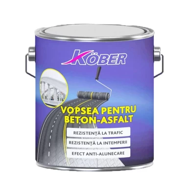 Vopsea gri pentru beton 2.5l Kober